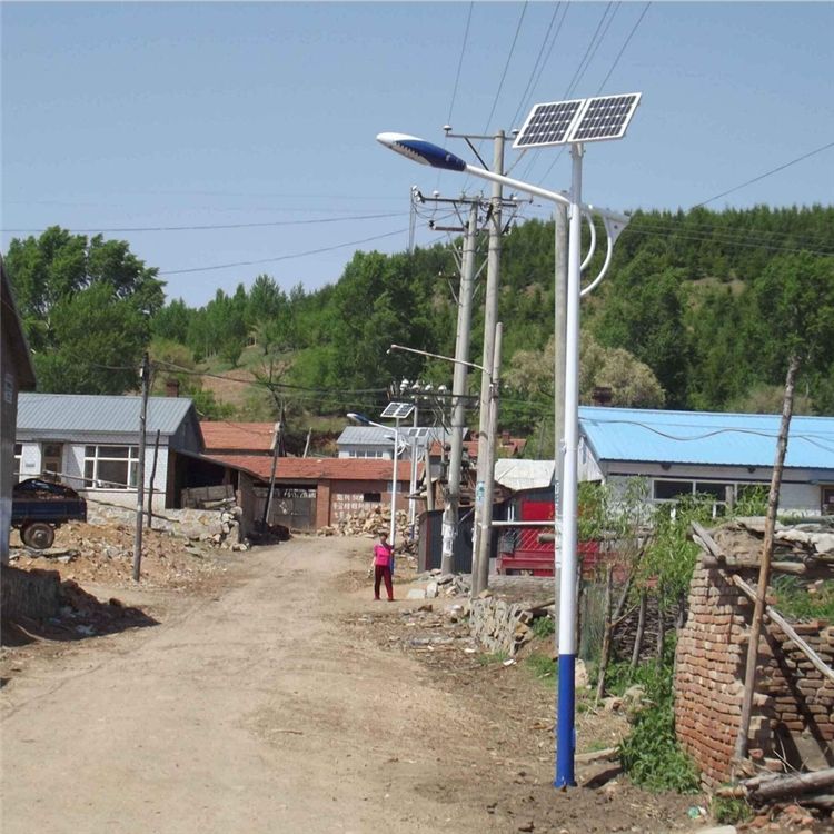 凉山新农村太阳能路灯项目案例
